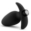 Anal Adventure Platinum Silicone Vibrating Saddle Plug