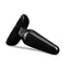 Anal Adventures Basic Anal Plug - Black - Medium