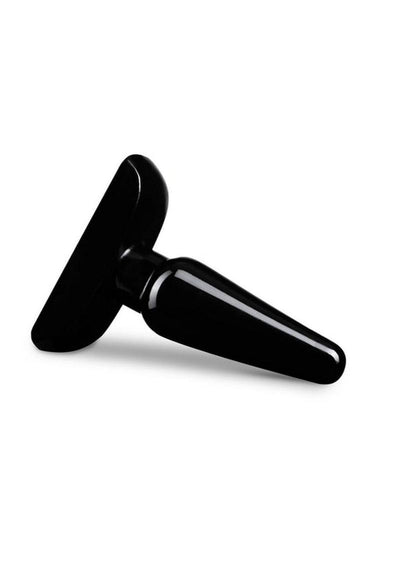 Anal Adventures Basic Anal Plug - Black - Small