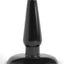 Anal Adventures Basic Anal Plug - Black - Small