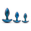 Anal Adventures Matrix Cosmos Plug Kit Silicone Anal Plug Set - Lunar
