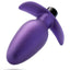 Anal Adventures Matrix Exceisor Plug Rechargeable Silicone Anal Plug - Astro