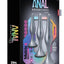 Anal Adventures Matrix Genesis Plug Kit Silicone Anal Plug Set - Stellar - Silver