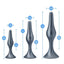 Anal Adventures Matrix Genesis Plug Kit Silicone Anal Plug Set - Stellar