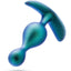 Anal Adventures Matrix Photon Plug Silicone Anal Plug - Neptune - Teal