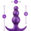 Anal Adventures Matrix Supernova Plug Silicone Anal Plug - Galatic - Purple