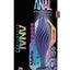 Anal Adventures Matrix Swirling Bling Silicone Plug - Blue/Sapphire