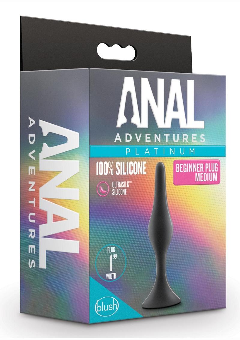 Anal Adventures Platinum Silicone Beginner Plug