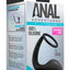 Anal Adventures Platinum Silicone Cock Ring and Butt Plug