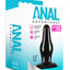 Anal Adventures Pleasure Butt Plug - Black