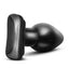 Anal Adventures XL Butt Plug - Black - XLarge