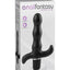 Anal Fantasy Collection 9 Function Waterproof Prostate Vibrator - Black - 4.5in