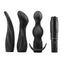 Anal Fantasy Collection Silicone Anal Adventure Kit Waterproof - Black