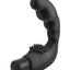 Anal Fantasy Collection Vibrating Reach Around Silicone Massager Waterproof - Black - 4.25in