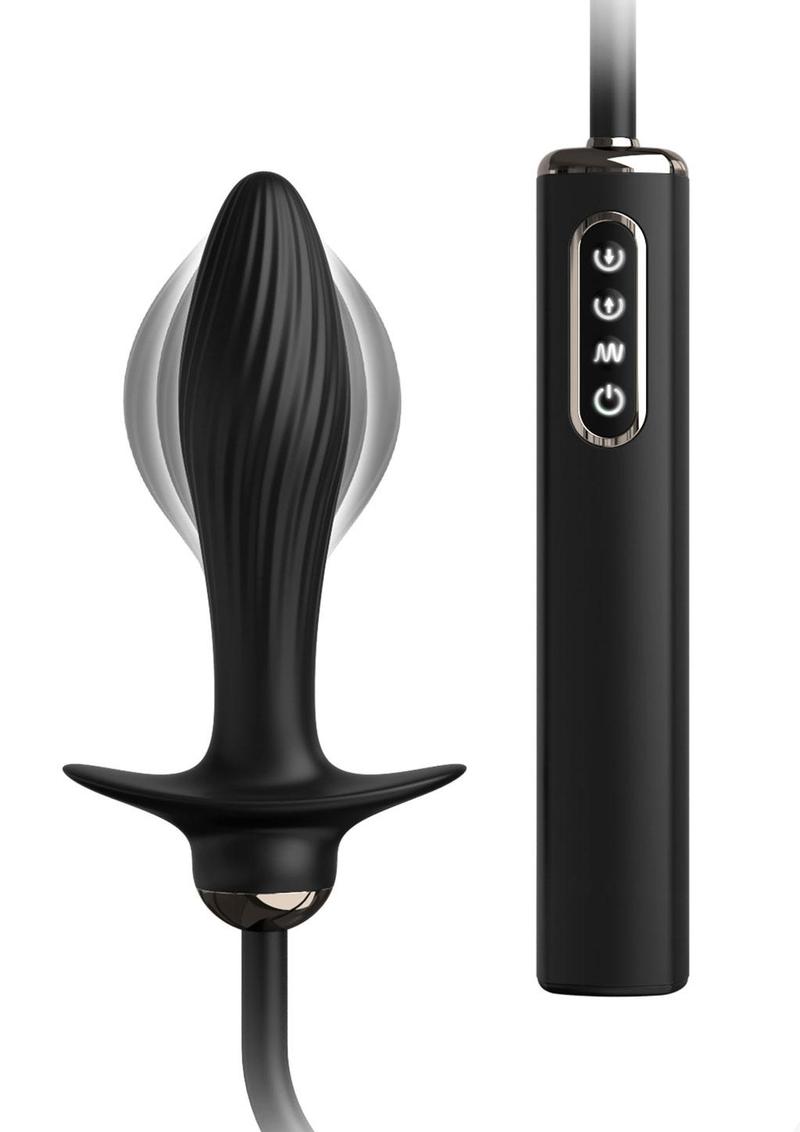 Anal Fantasy Elite Auto-Throb Rechargeable Silicone Inflatable Vibrating Plug