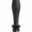 Anal Fantasy Elite Auto-Throb Rechargeable Silicone Inflatable Vibrating Plug - Black