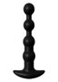 Anal Fantasy Elite Silicone Rechargeable Anal Beads Waterproof - Black