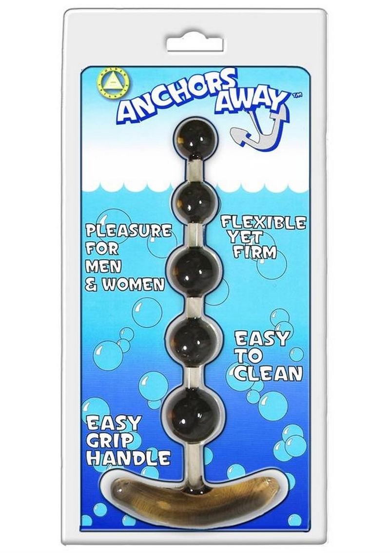 Anchors Away Anal Beads - Black