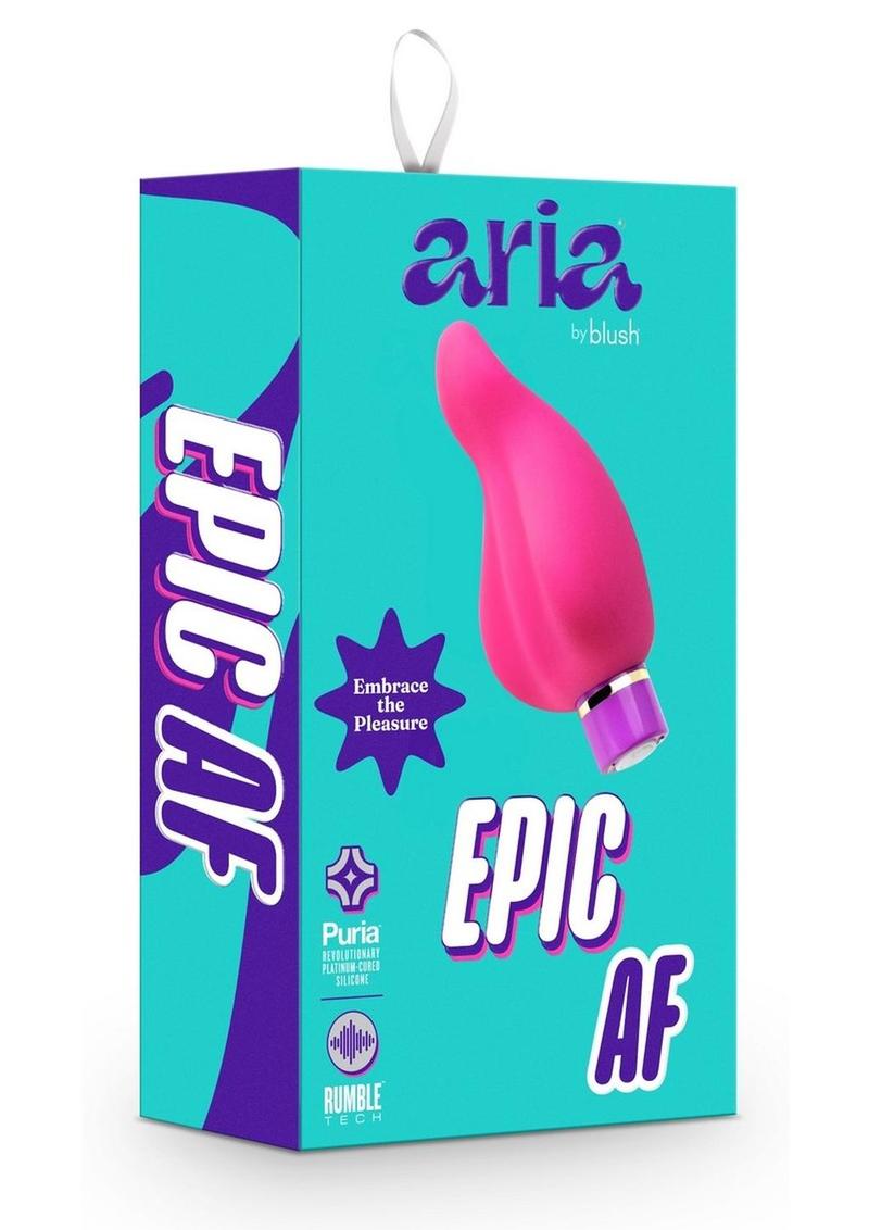 Aria Epic AF Rechargeable Silicone Vibrator