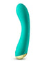 Aria Luscious AF Silicone Vibrator - Teal