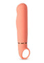 Aria Smokin' AF Silicone Vibrator - Coral/Orange