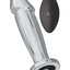 Ass-Sation Remote Control Vibrating Metal Anal Ecstasy - Metal/Silver