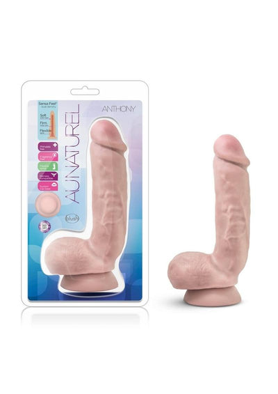 Au Naturel Anthony Dildo - Vanilla - 8.5in