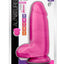 Au Naturel Bold Chub Dildo with Suction Cup and Balls