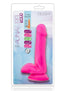 Au Naturel Bold Delight Dildo with Suction Cup - Pink - 6in