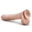 Au Naturel Daddy Sensa Feel Dual Density Dildo with Balls - Vanilla - 14in