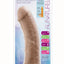 Au Naturel Dildo with Suction Cup - Brown/Caramel - 8in