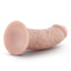 Au Naturel Dildo with Suction Cup - Flesh/Vanilla - 8in