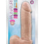 Au Naturel Dildo with Suction Cup - Flesh/Vanilla - 9.5in