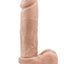 Au Naturel Dildo with Suction Cup - Flesh/Vanilla - 9.5in