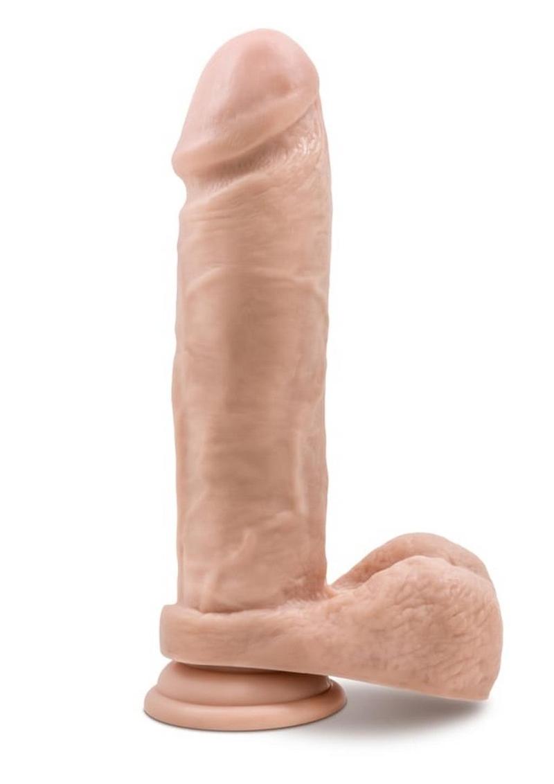 Au Naturel Dildo with Suction Cup - Flesh/Vanilla - 9.5in