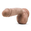 Au Naturel Macho Dildo - Caramel - 8.75in