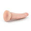 Au Naturel Mr. Slim Dildo - Flesh/Vanilla - 9.5in