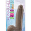 Au Naturel Sensa Feel Dildo - Chocolate - 7in