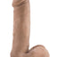 Au Naturel Sensa Feel Dildo - Caramel - 8in