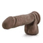 Au Naturel Sensa Feel Dildo - Chocolate - 8in