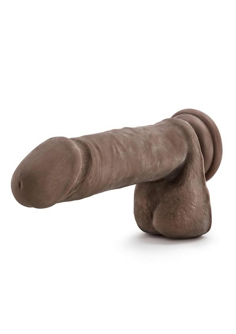 Au Naturel Sensa Feel Dildo - Chocolate - 8in