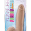 Au Naturel Sensa Feel Dildo with Suction Cup - Caramel - 7in