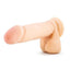 Au Naturel Sensa Feel Dildo with Suction Cup - Vanilla - 8in