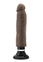 Au Naturel Sensa Feel Magnum Vibrating Dildo - Chocolate - 11in