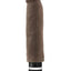 Au Naturel Sensa Feel Magnum Vibrating Dildo - Chocolate - 11in