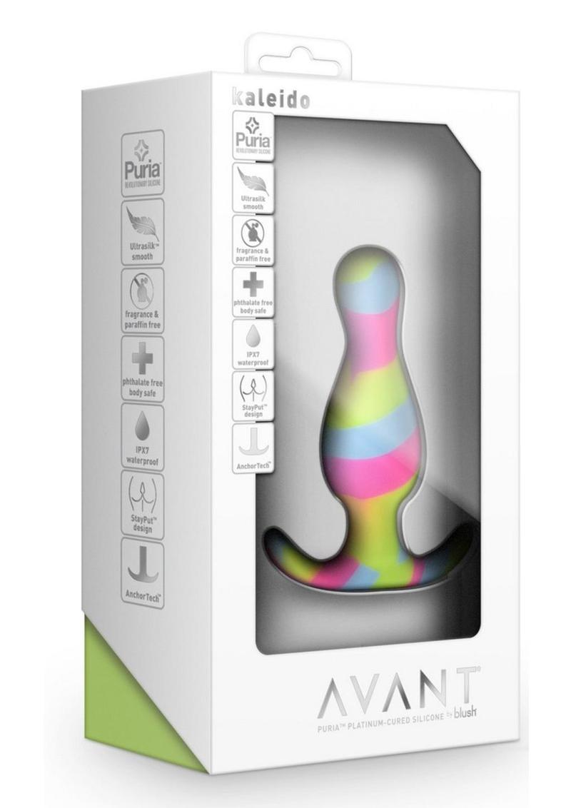 Avant Kaleido Lime Silicone Anal Plug