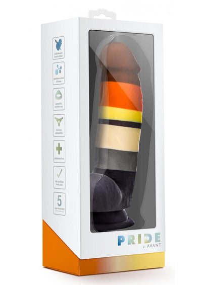 Avant Pride P9 Bear Silicone Dildo - Multicolor - Small - 7.5in