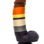 Avant Pride P9 Bear Silicone Dildo - Multicolor - Small - 7.5in