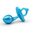 B-Vibe Bulb Silicone Plug - Blue