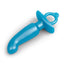 B-Vibe Hither Silicone Plug - Blue